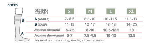 Rejuva Heart Compression Knee High 15-20mmHg - Compression Level: Moderate 15-20 MmHg - Unisex - Knee