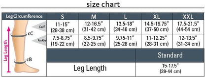 Duomed Relax Knee High 15-20mmHg - Compression Level: Moderate 15-20 MmHg - Unisex - Knee