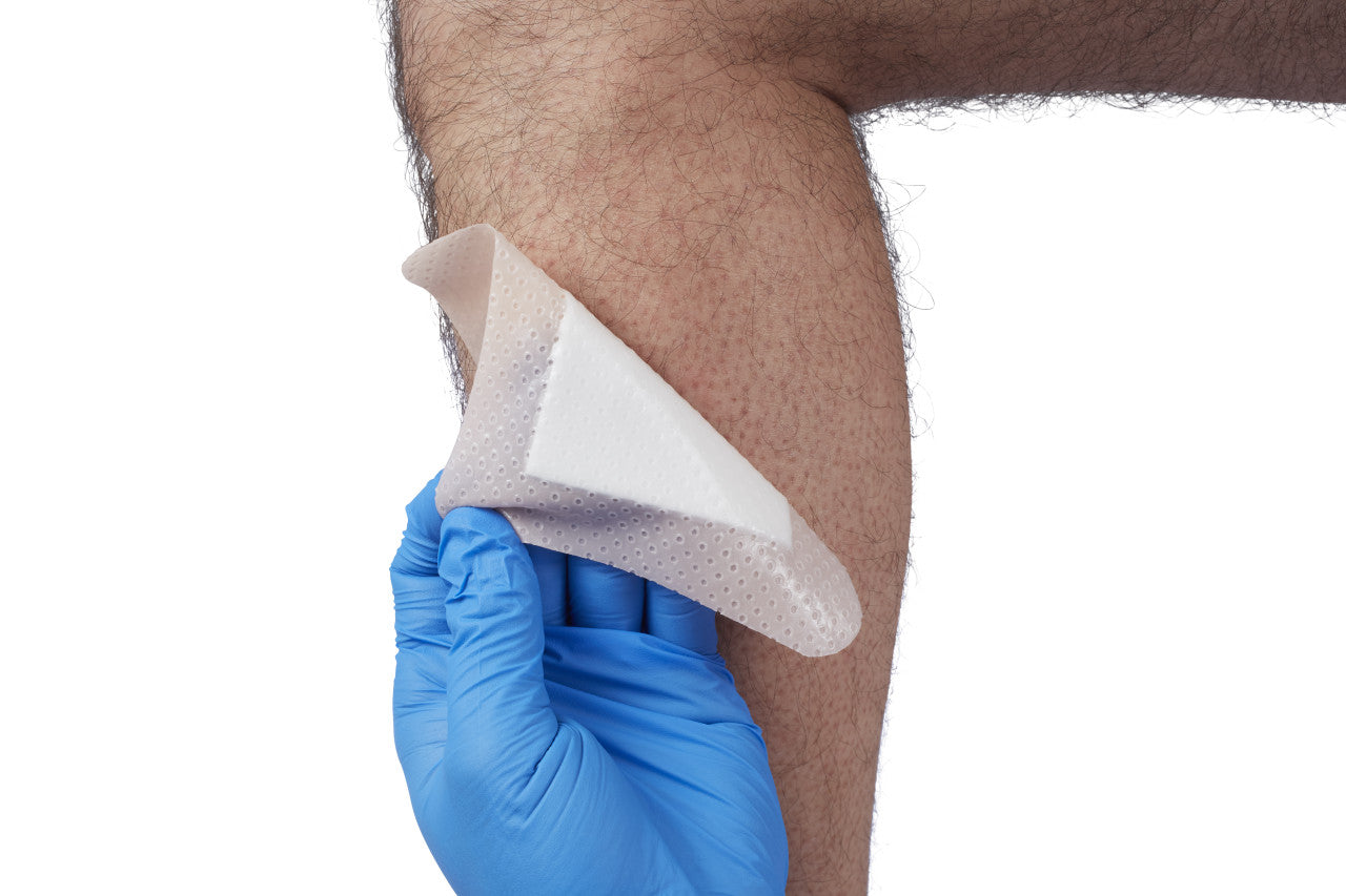 Advazorb®  Border Lite- Foam Dressing with Silicone Border- 10 per Box