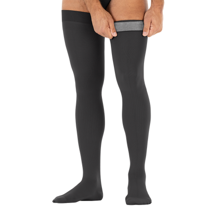 JOBST forMen Thigh High 30-40 mmHg Closed Toe Men's