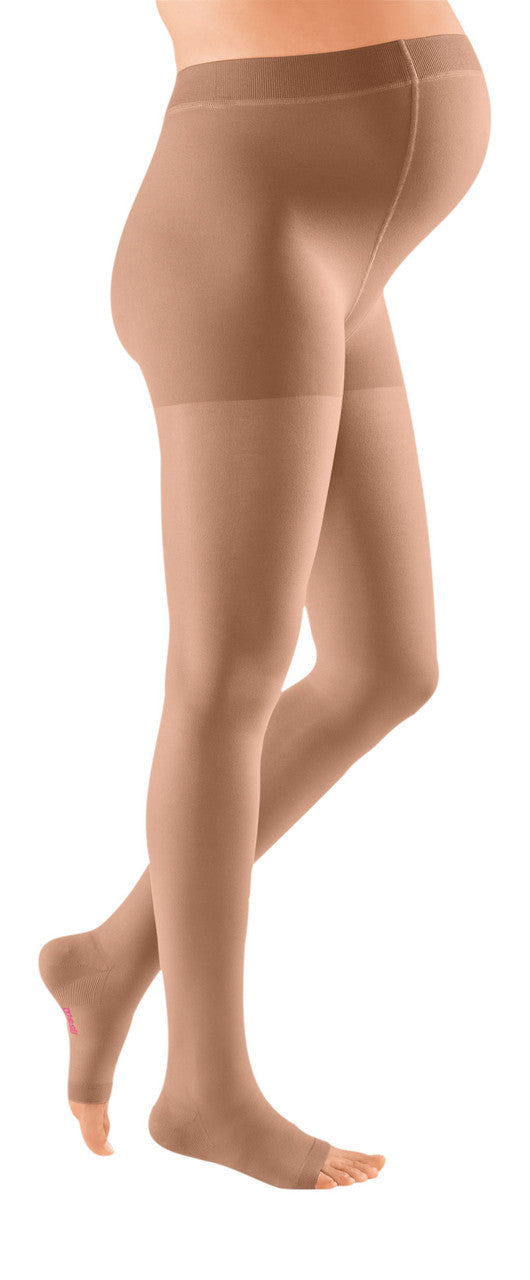 Medi Plus Maternity Pantyhose, Open Toe 30-40mmHg - Compression Level: Extra Firm 30-40 MmHg - Female - Foot