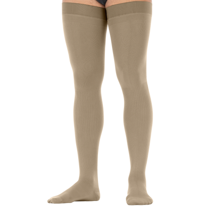JOBST forMen Thigh High 20-30 mmHg Closed Toe Men's