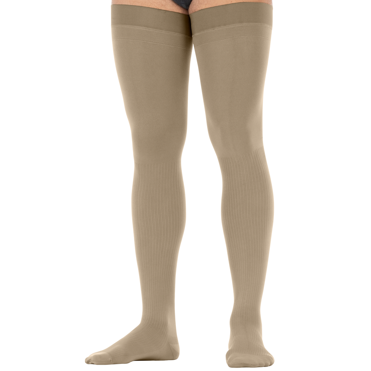 JOBST forMen Thigh High 15-20 mmHg Closed Toe Men's