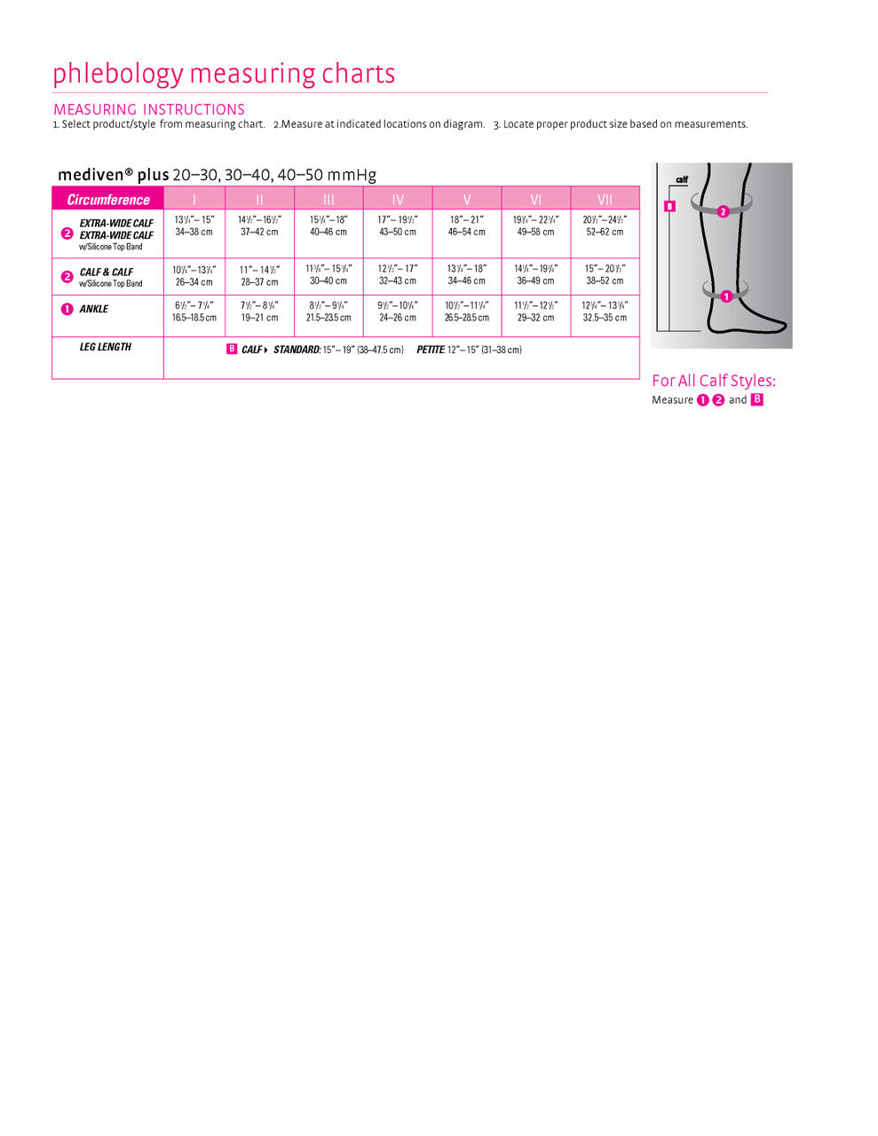 Medi Plus Knee High Extra Wide Calf w/ Beaded Silicone Band 30-40mmHg - Compression Level: Extra Firm 30-40 MmHg - Unisex - Calf
