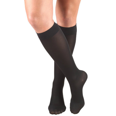 Truform Women's Opaque Knee High 20-30mmHg - Compression Level: Firm 20-30 MmHg - Unisex - Knee