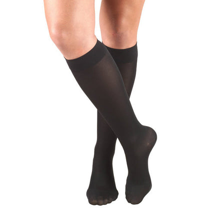 Truform Women's Opaque Knee High 15-20mmHg - Compression Level: Moderate 15-20 MmHg - Unisex - Knee