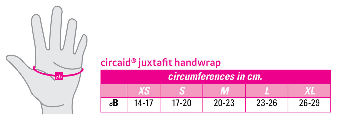 CircAid JuxtaFit Essentials Standard Hand Wrap