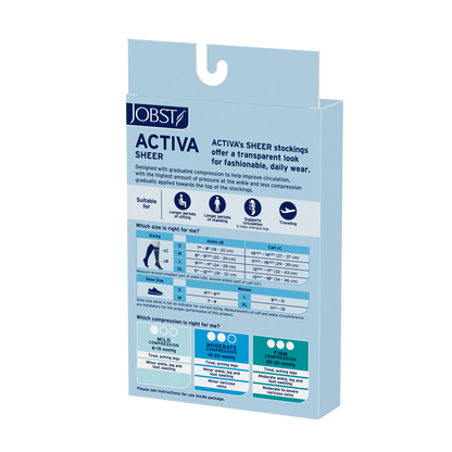 JOBST® Activa Sheer Knee High 15-20mmHg