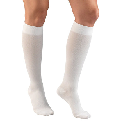 Truform Womens Trouser Ribbed Socks 10-20mmHg