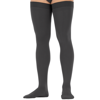 JOBST forMen Thigh High 20-30 mmHg Closed Toe Men's