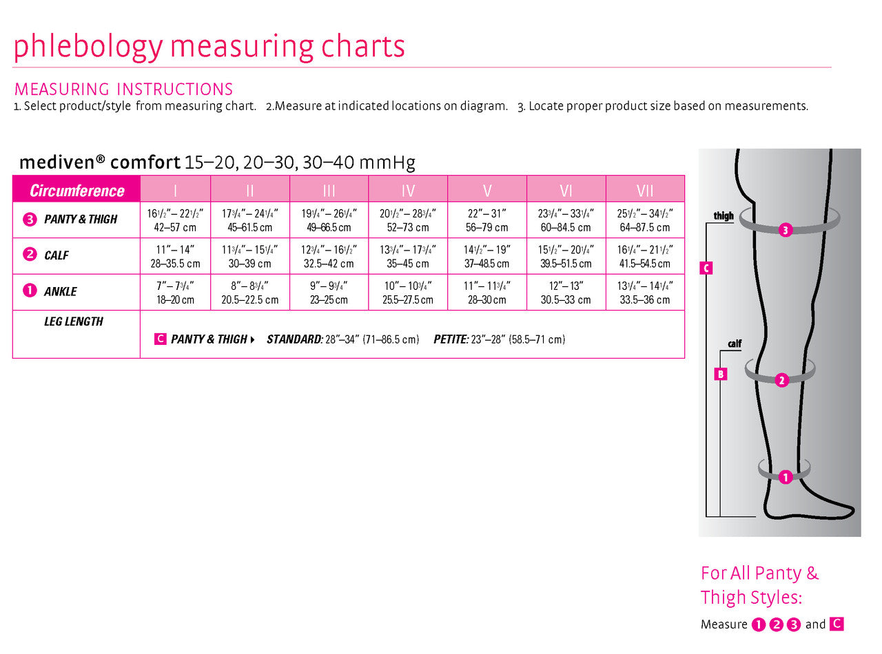 Medi Comfort Maternity Pantyhose 15-20mmHg - Compression Level: Moderate 15-20 MmHg - Female - Leg