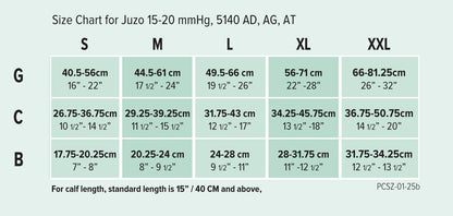 Juzo Attractive Sheer Knee High 15-20mmHg - Compression Level: Moderate 15-20 MmHg - Female - Knee