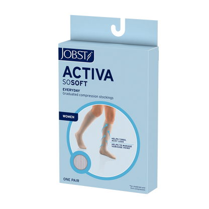 JOBST® Activa soSoft Knee Highs 8-15mmHg