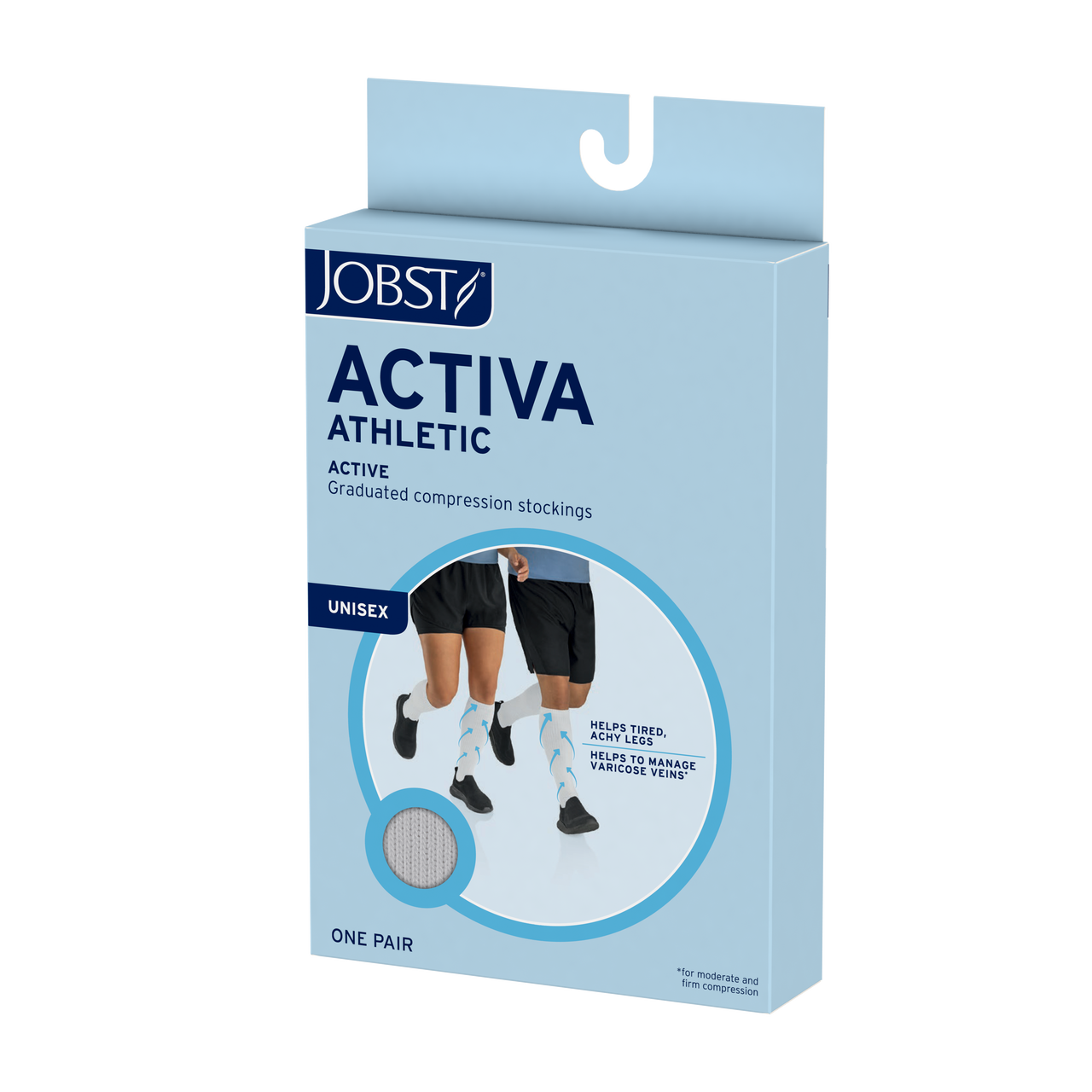 JOBST® Activa Athletic Knee High Socks 15-20mmHg