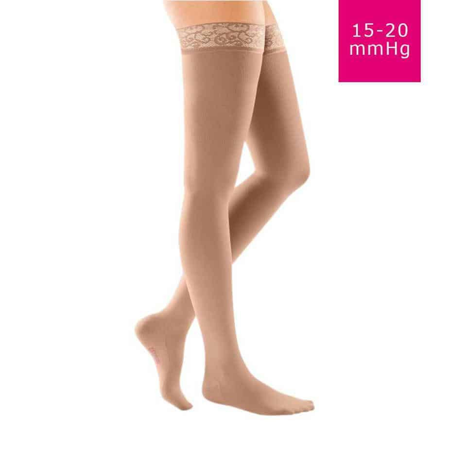 Medi Comfort Thigh High 15-20mmHg - Compression Level: Moderate 15-20 MmHg - Unisex - Leg