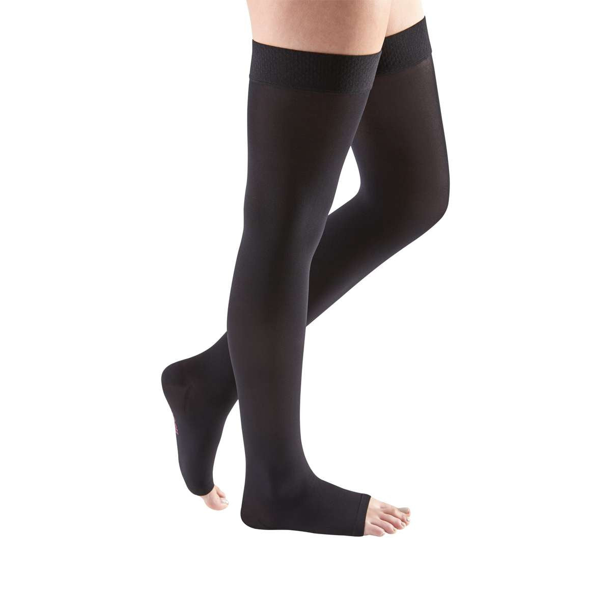 Medi Comfort Thigh High 30-40mmHg Open Toe - Compression Level: Extra Firm 30-40 MmHg - Unisex - Foot
