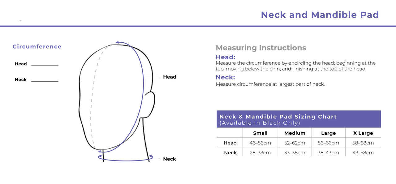 Sigvaris Neck and Mandible Pad