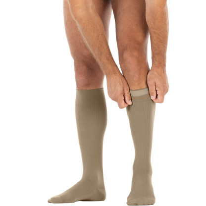 JOBST forMen Knee High 15-20 mmHg Closed Toe Men's