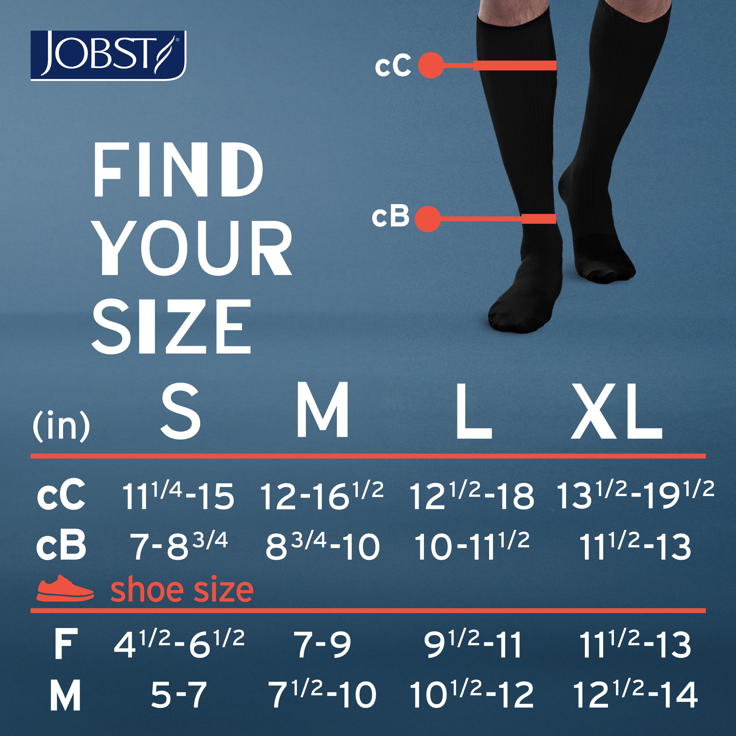 JOBST® Activa Athletic Knee High Socks 15-20mmHg - White – Compression ...
