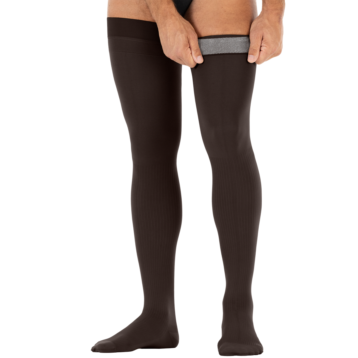 JOBST forMen Thigh High 20-30 mmHg Closed Toe Men's