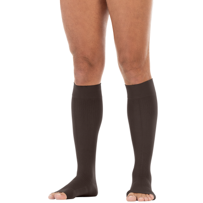 JOBST forMen Knee High 15-20 mmHg Open Toe Men's
