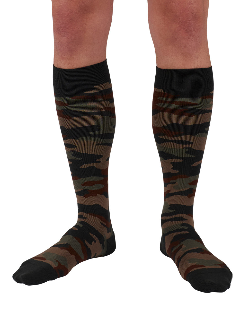 Rejuva Camo Compression Knee High 20-30mmHg - Compression Level: Firm 20-30 MmHg - Unisex - Knee