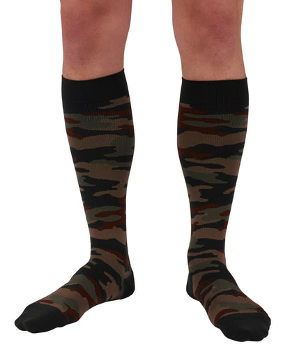 Rejuva Camo Compression Knee High 20-30mmHg - Compression Level: Firm 20-30 MmHg - Unisex - Knee
