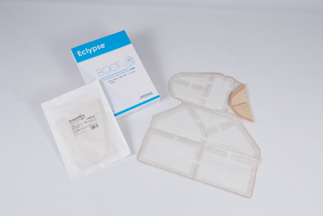 Eclypse® Boot- Super Absorbant Leg Wrap Dressing- 5 per Box