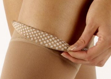 Sigvaris Select Comfort Thigh High W/ Grip Top, Open Toe 30-40mmHg - Compression Level: Extra Firm 30-40 MmHg - Unisex - Foot