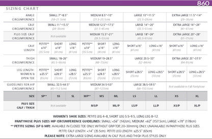 Sigvaris Select Comfort Women's Pantyhose 30-40mmHg - Compression Level: Extra Firm 30-40 MmHg - Unisex - Leg