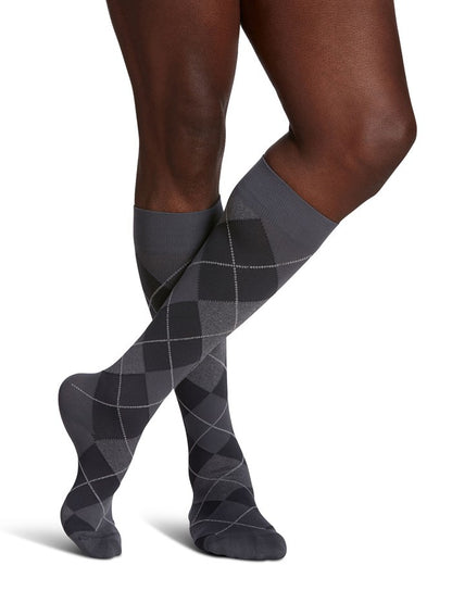 Sigvaris Microfiber Shades Men's Knee High 15-20mmHg - Compression Level: Moderate 15-20 MmHg - Male - Knee