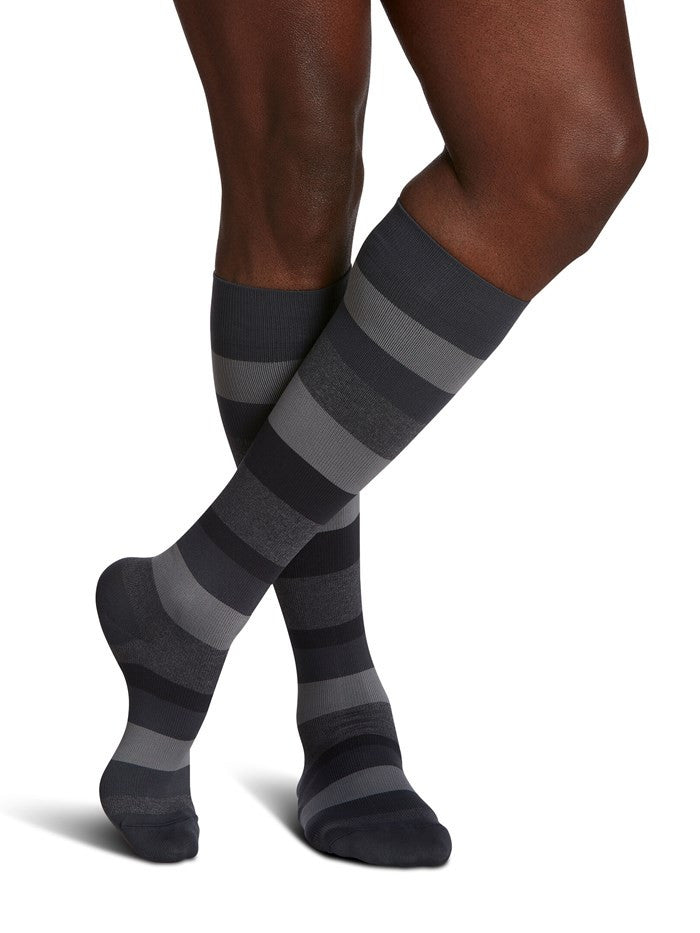 Sigvaris Microfiber Shades Men's Knee High 15-20mmHg - Compression Level: Moderate 15-20 MmHg - Male - Knee