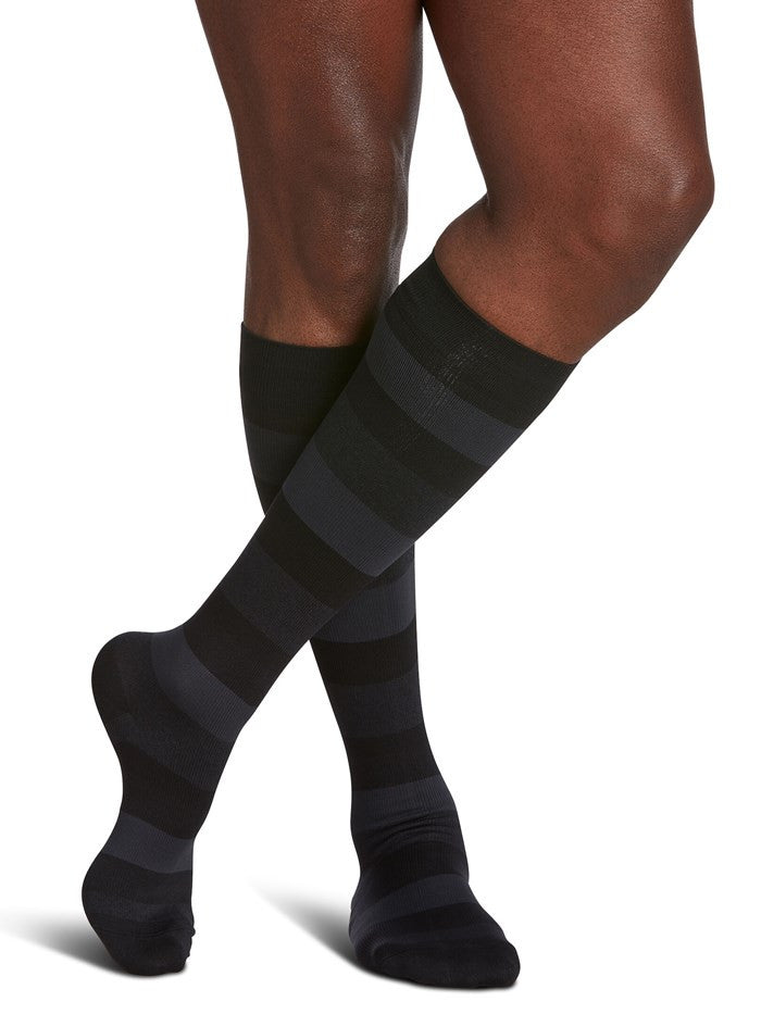 Sigvaris Microfiber Shades Men's Knee High 15-20mmHg - Compression Level: Moderate 15-20 MmHg - Male - Knee