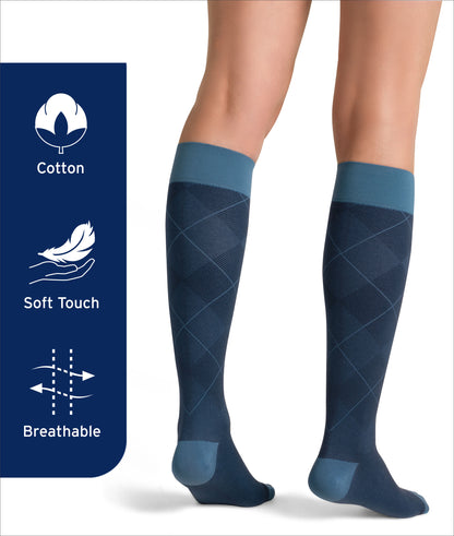 JOBST Style Knee High 30-40 mmHg Closed Toe Unisex
