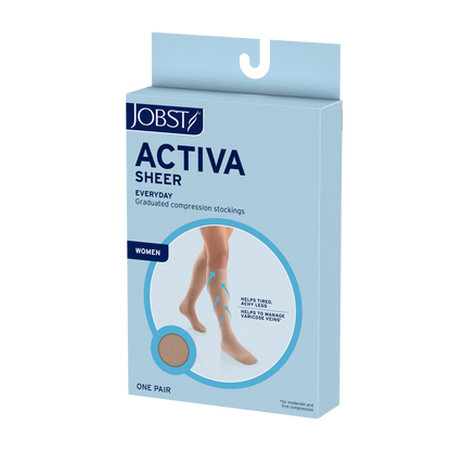 JOBST® Activa Sheer Knee High 15-20mmHg