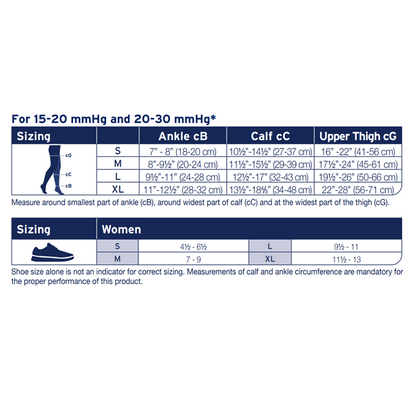 JOBST® Activa Sheer Knee High 15-20mmHg