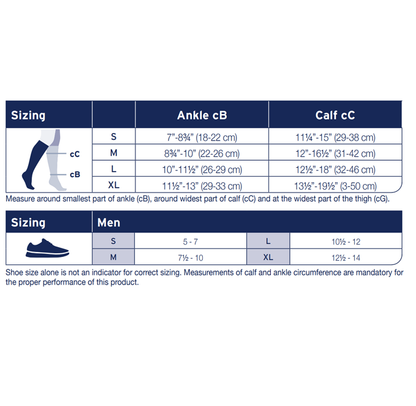 JOBST® Activa Men's Dress Knee High 15-20mmHg