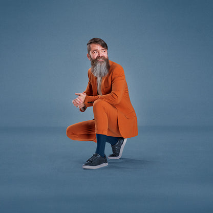 JOBST forMen Knee High 15-20 mmHg Open Toe Men's